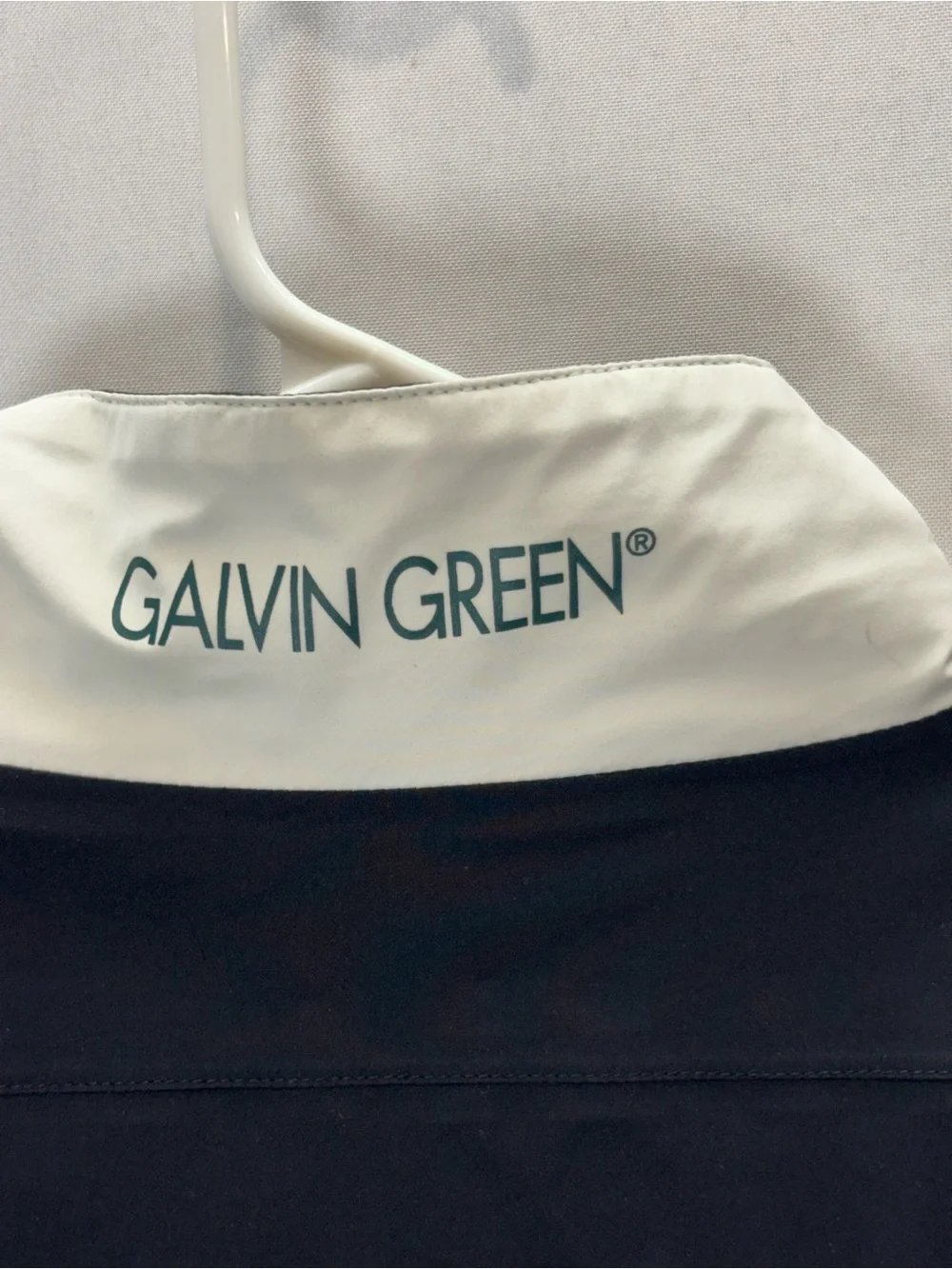 Calvin Green lightweight white